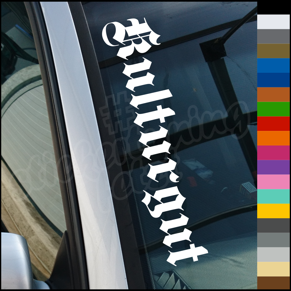Aufkleber “KULTURGUT ” | bis 60cm | ab 3,99€