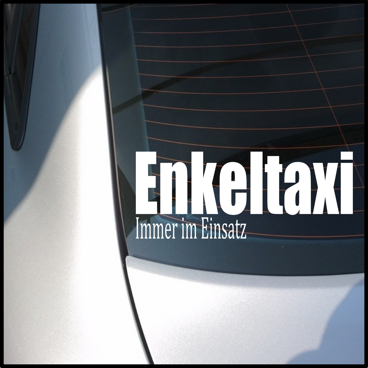 Aufkleber “ENKELTAXI” 20x8cm