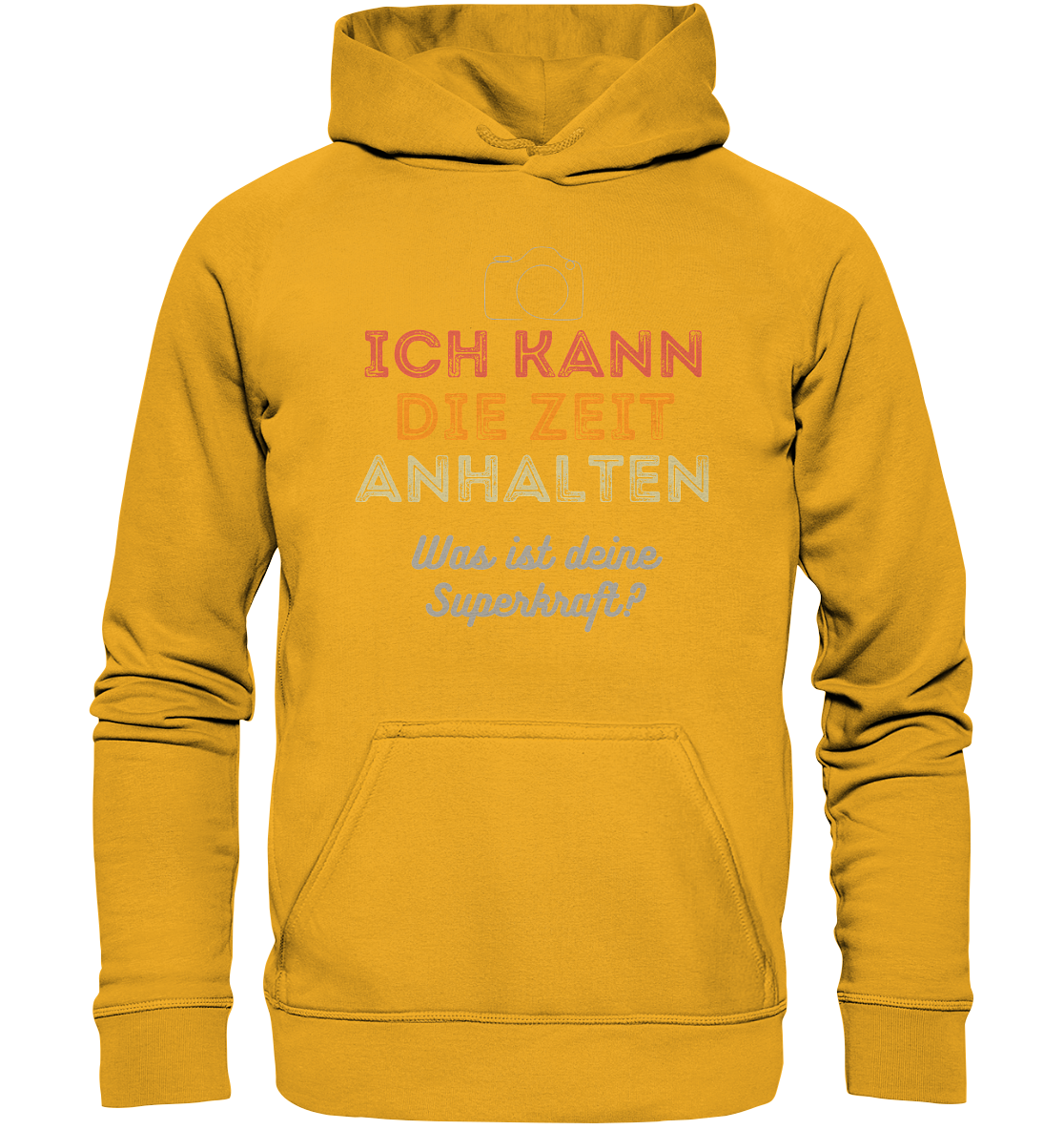 Ich kann die Zeit anhalten - T-Shirt - Basic Unisex Hoodie