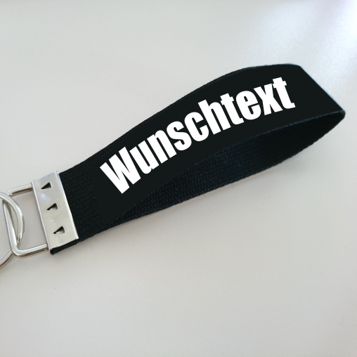 Schlüsselanhänger 10cm "WUNSCHTEXT"