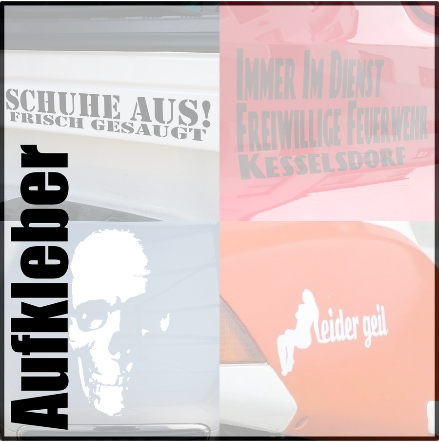 diverse Aufkleber