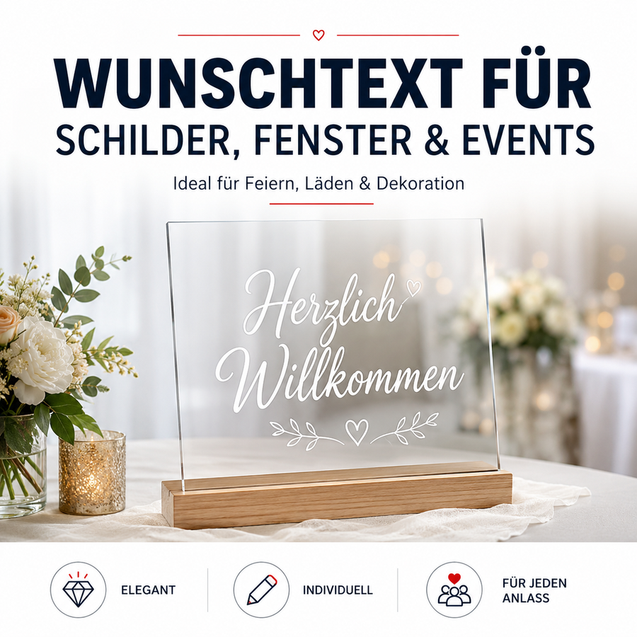 Allgemeine Beschriftungen