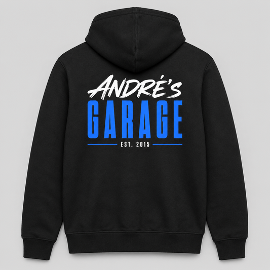 Werkstatt-Hoodie „Typografie“ – personalisiert mit Wunschtext | ab 52,90€