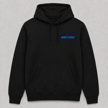 Werkstatt-Hoodie „Typografie“ – personalisiert mit Wunschtext | ab 52,90€