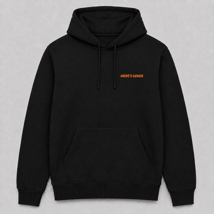 Werkstatt-Hoodie „Waben“ – personalisiert mit Wunschtext | ab 52,90€