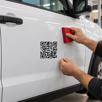 QR-Code Aufkleber personalisiert – Website, Social Media & Firma | ab 9,90€