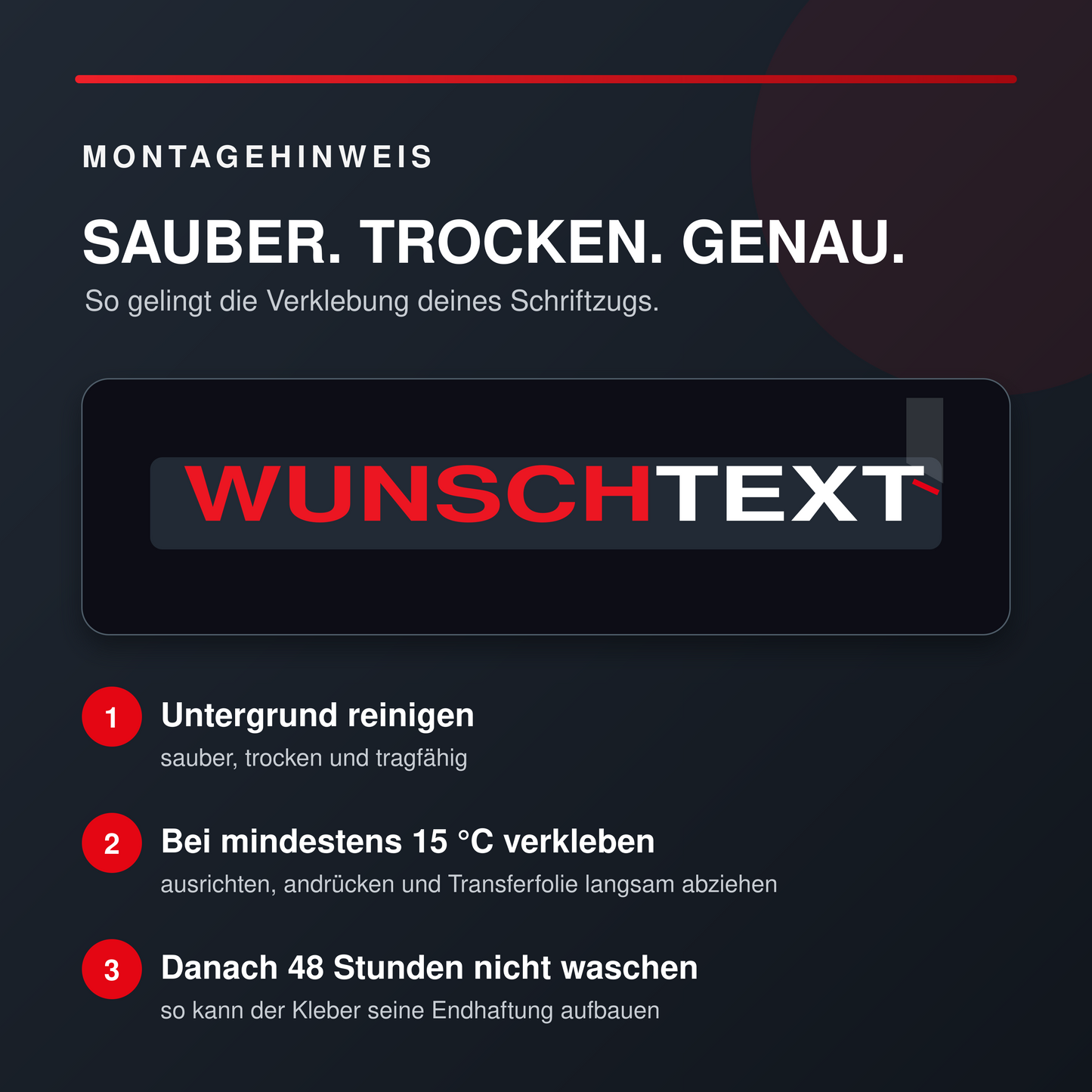2-farbiger Wunschtext Schriftzug – individueller Folienplott 20–60 cm | ab 12,99€
