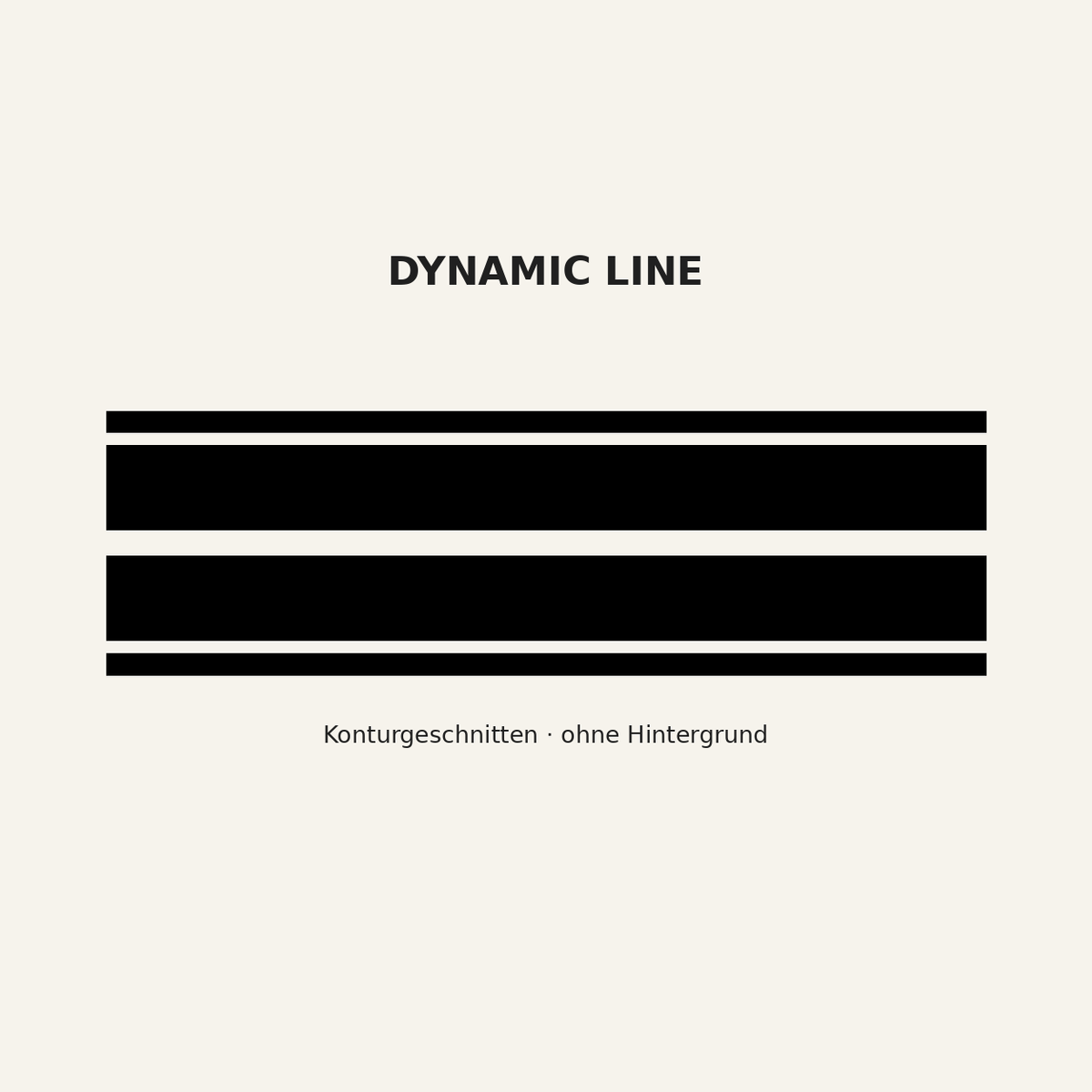 Rennstreifen „Dynamic Line“ | Motorhaube oder Komplettset | ab 29,90€