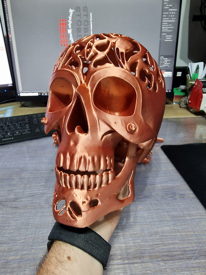 3D Druck Schädel – stylische Skull Deko für Gaming & Tisch | ab 44,90€