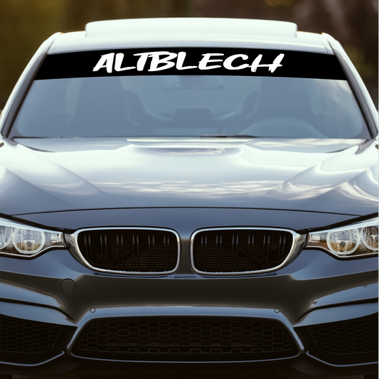 Blendstreifen "ALTBLECH"| Scheibenkeil, Sonnenblende | ab 19,90€