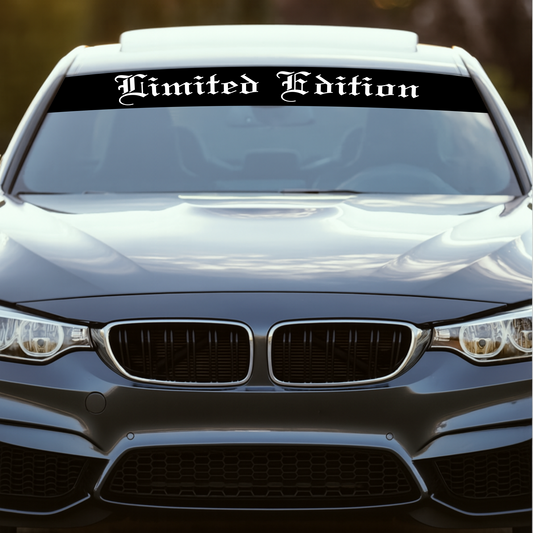 Blendstreifen "LIMITED EDITION"| Scheibenkeil, Sonnenblende | ab 19,90€