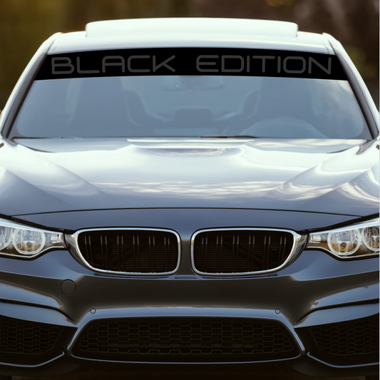 Blendstreifen "BLACK EDITION"| Scheibenkeil, Sonnenblende | ab 19,90€