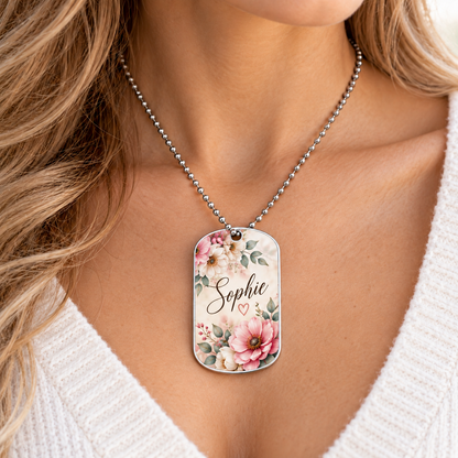 Dog-Tag mit Wunschmotiv – 7 Formen inkl. Kugelkette | ab 9,99€