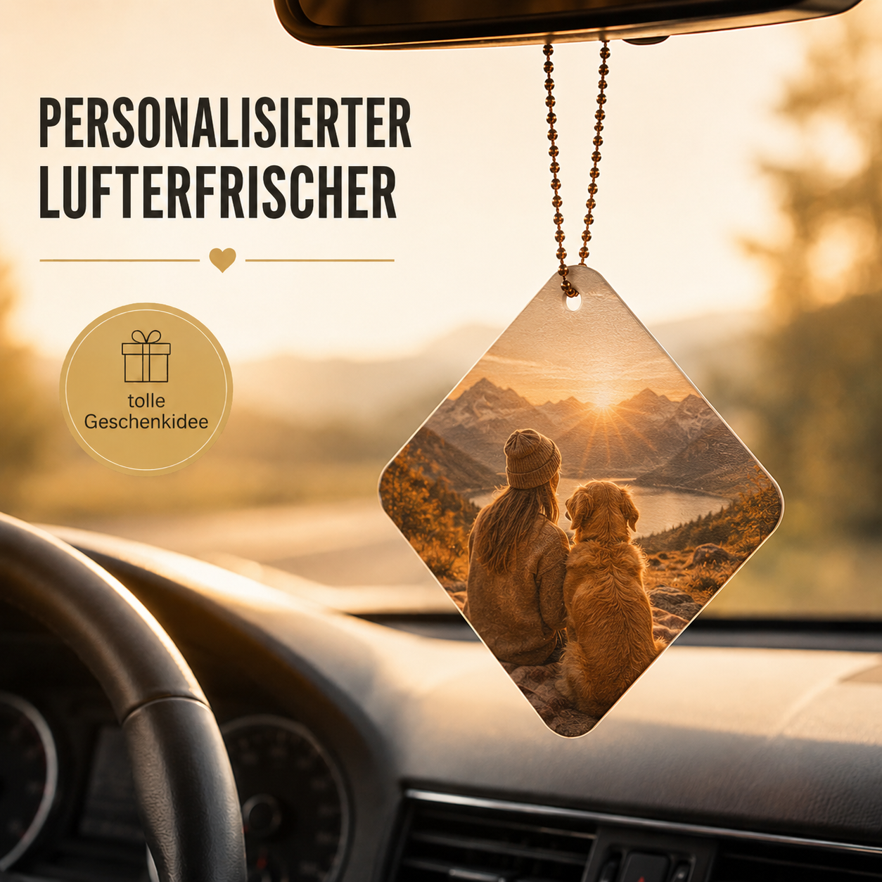 Lufterfrischer "WUNSCHMOTIV" | Diamant | ab 9,99€
