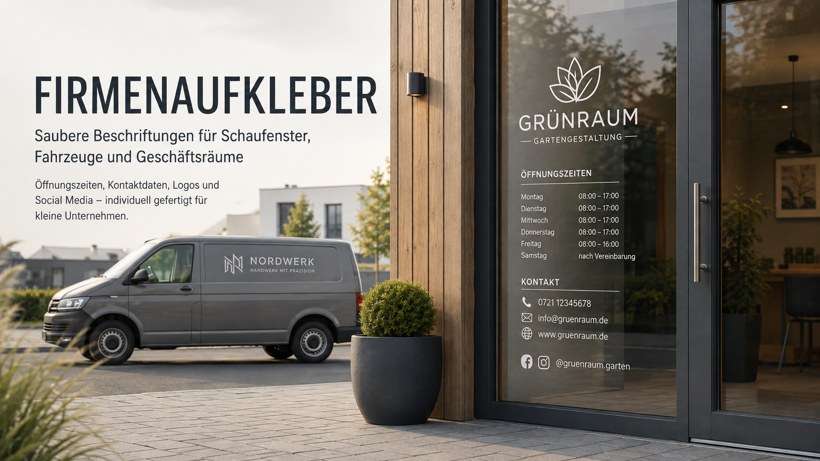 Firmenaufkleber