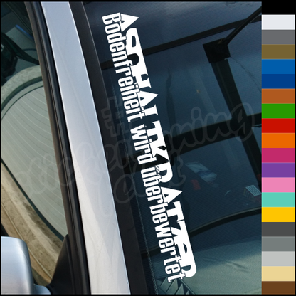 Aufkleber “ASPHALTKRATZER” | bis 60cm | ab 4,99€