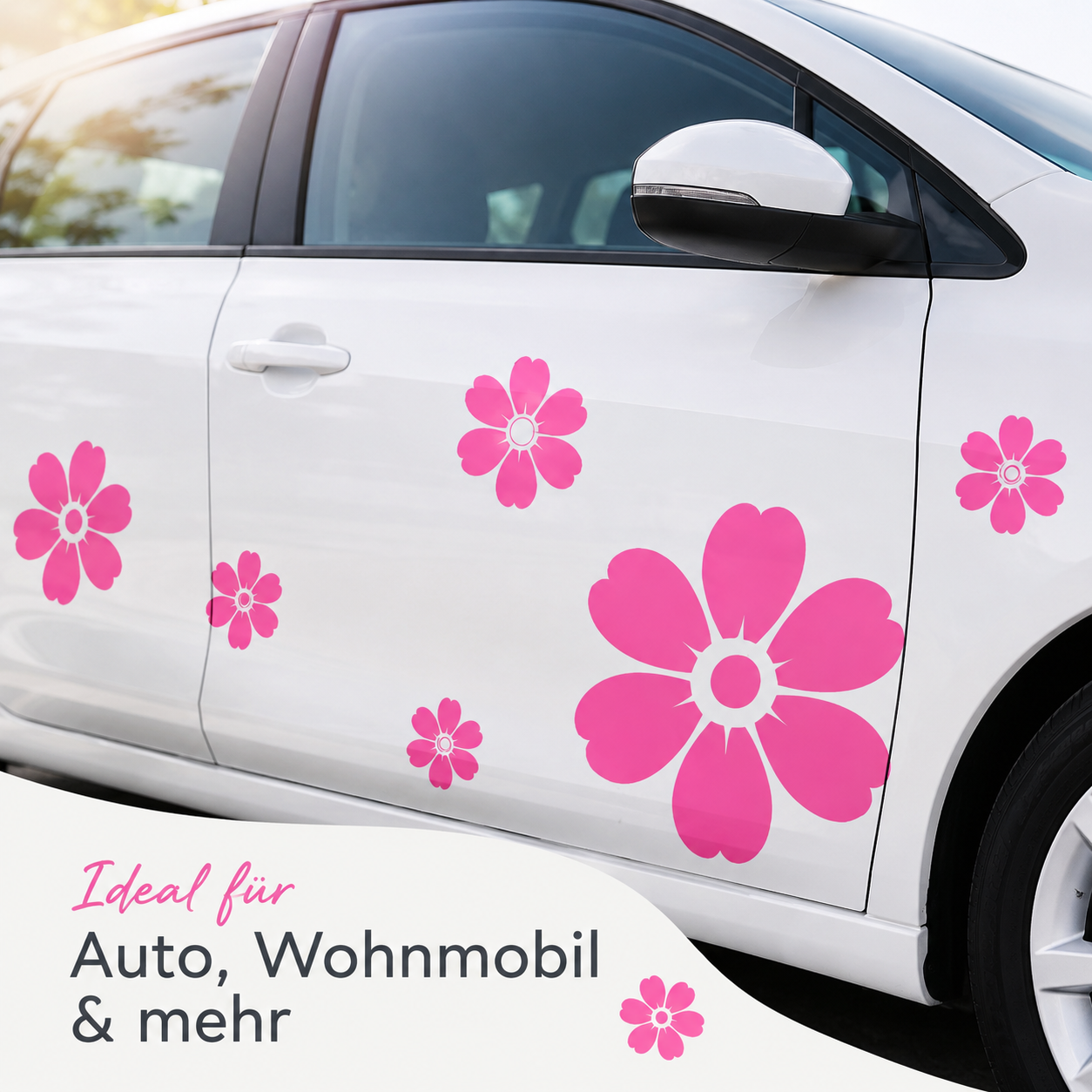 Aufkleber-Set "Blumen" | 4 Varianten | ab 14,99€