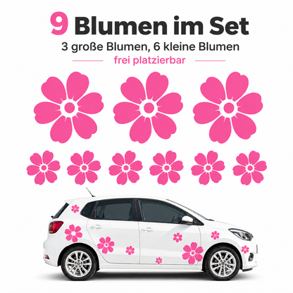 Aufkleber-Set "Blumen" | 4 Varianten | ab 14,99€