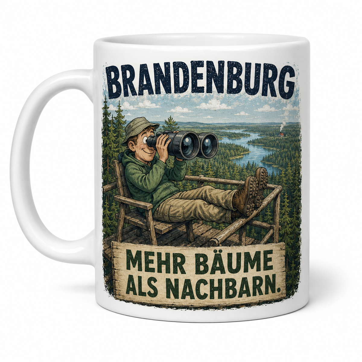 Heimat mit Humor – Bundesländer-Tasse mit frechen Sprüchen