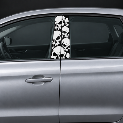 B-Säulen-Aufkleber Totenköpfe – Skull Design nach Maß | ab 39,99€