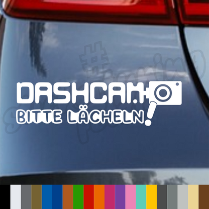 Aufkleber “DASHCAM” | 20x5,5cm