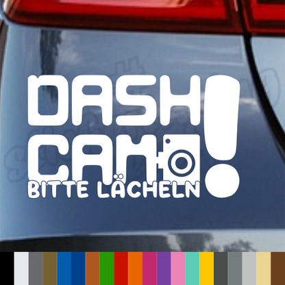 Aufkleber “DASHCAM” | 20x11,5cm