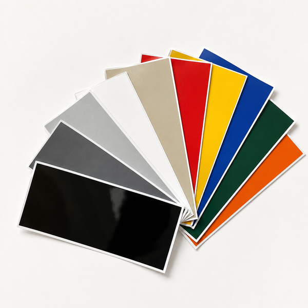 Folienmuster-Set für Fahrzeugaufkleber – 10 Farben nach Wahl | 9,99€
