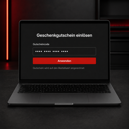 Digitaler Geschenkgutschein für Wunschtext & Fahrzeugprojekte | 10–250 €