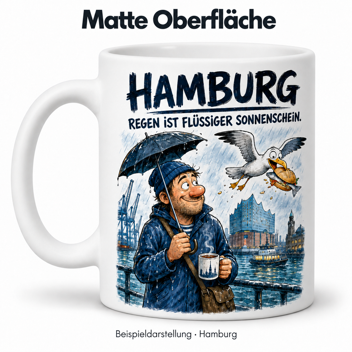 Heimat mit Humor – Bundesländer-Tasse mit frechen Sprüchen