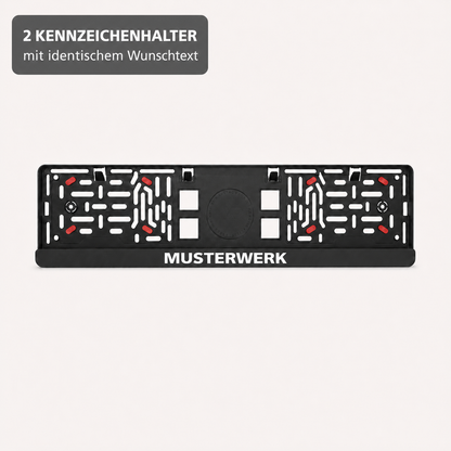 Firmen-Starterpaket Komplett – Fahrzeug, Eingang & Kennzeichenhalter | ab 69,90€