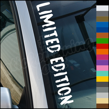 Aufkleber “LIMITED EDITION” | bis 60cm | ab 3,99€