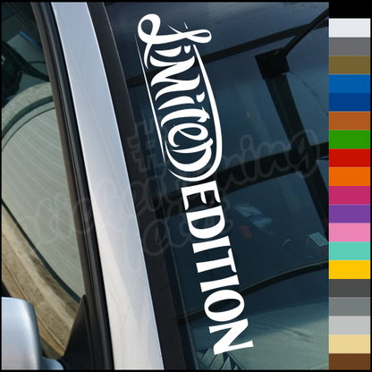 Aufkleber “LIMITED EDITION” | bis 60cm | ab 3,99€