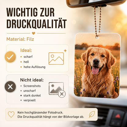 Lufterfrischer "WUNSCHMOTIV" | Herz | ab 9,99€