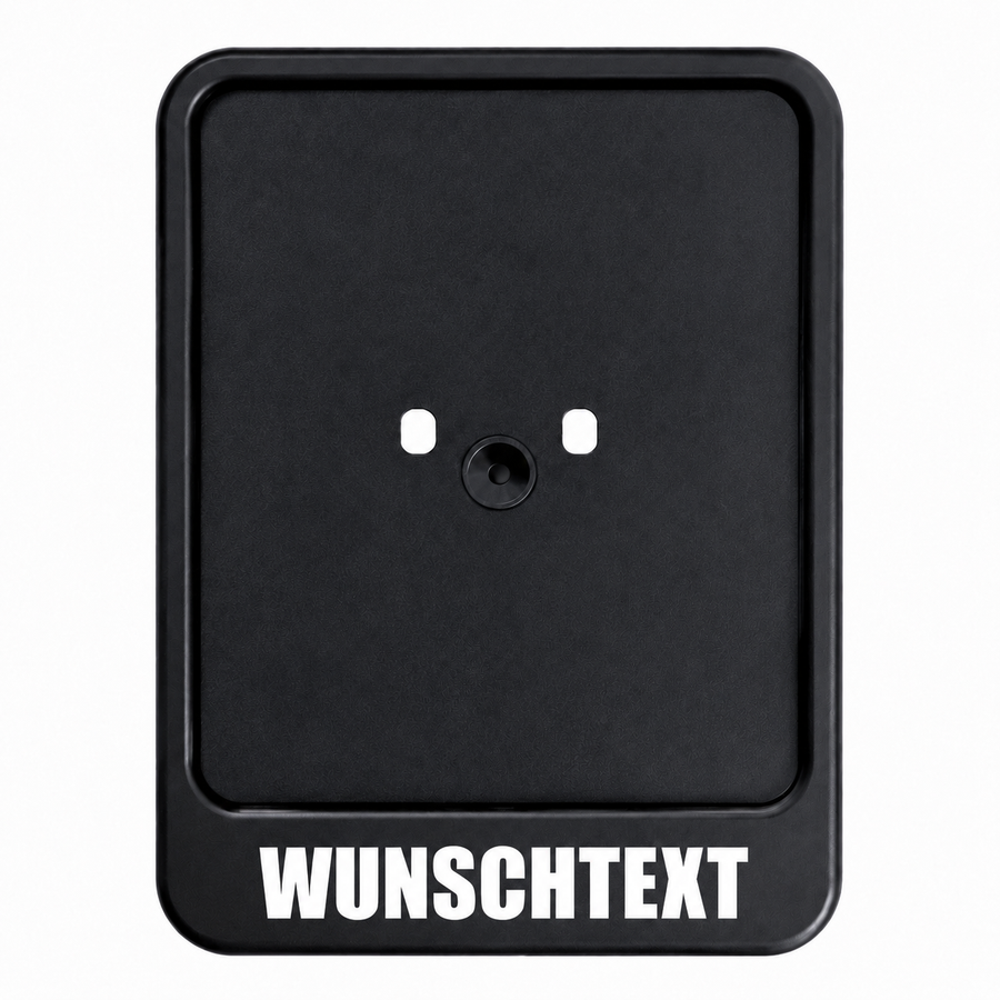 Wunschtext-Aufkleber für Mofa, Roller & Moped – optional mit Kennzeichenhalter | ab 5,99€