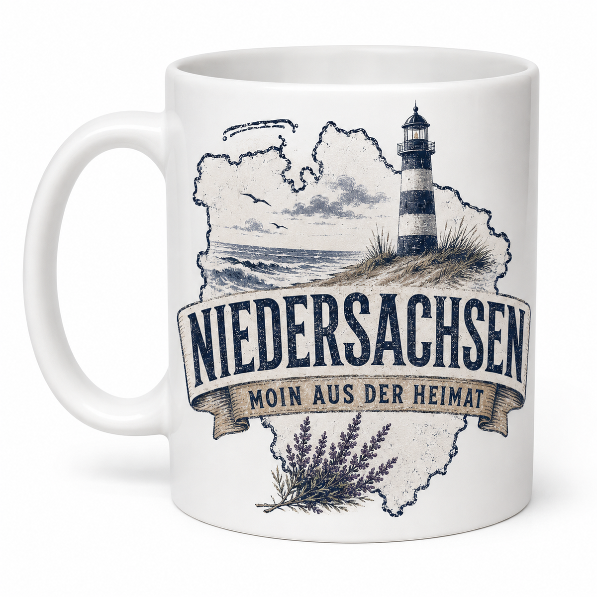 Heimattasse – 16 Bundesländer, glänzend oder matt