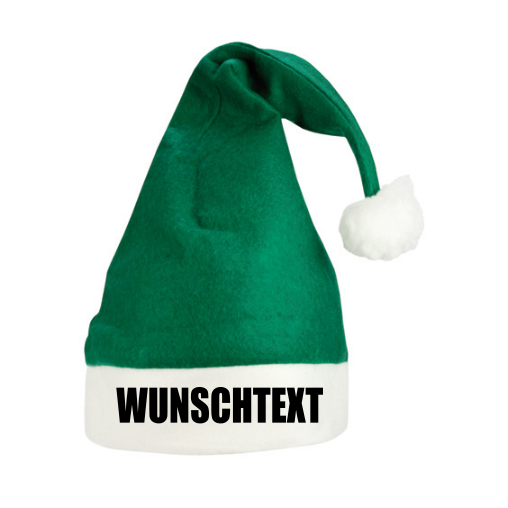 Weihnachtsmütze "Wunschtext" | ab 5,99€