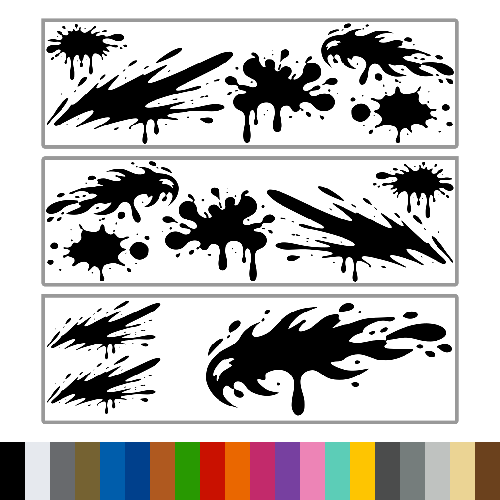 Street Paint Kit – Auto Klecks Design - Komplettset | ab 179€