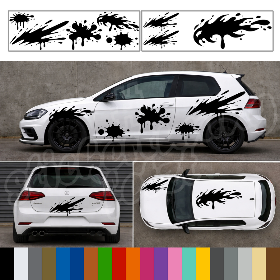 Street Paint Kit – Auto Klecks Design - Komplettset | ab 219€