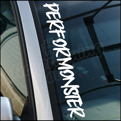 Aufkleber “PERFORMONSTER” | bis 100cm | ab 3,99€