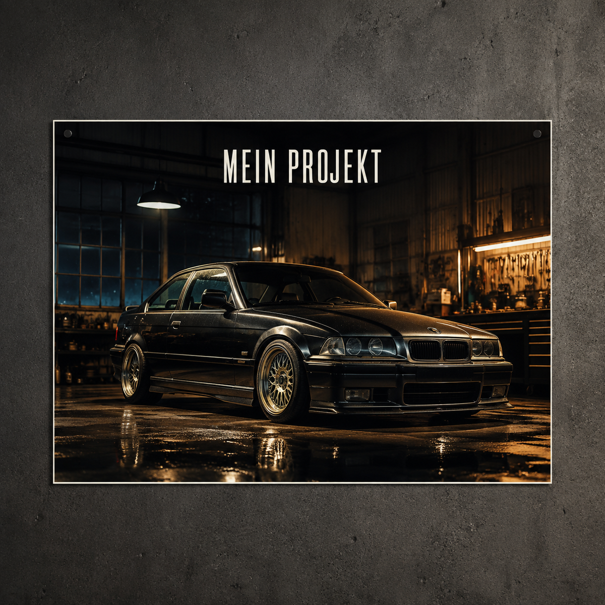 Fahrzeugposter personalisiert – dein Auto als Wandbild | ab 39,90€