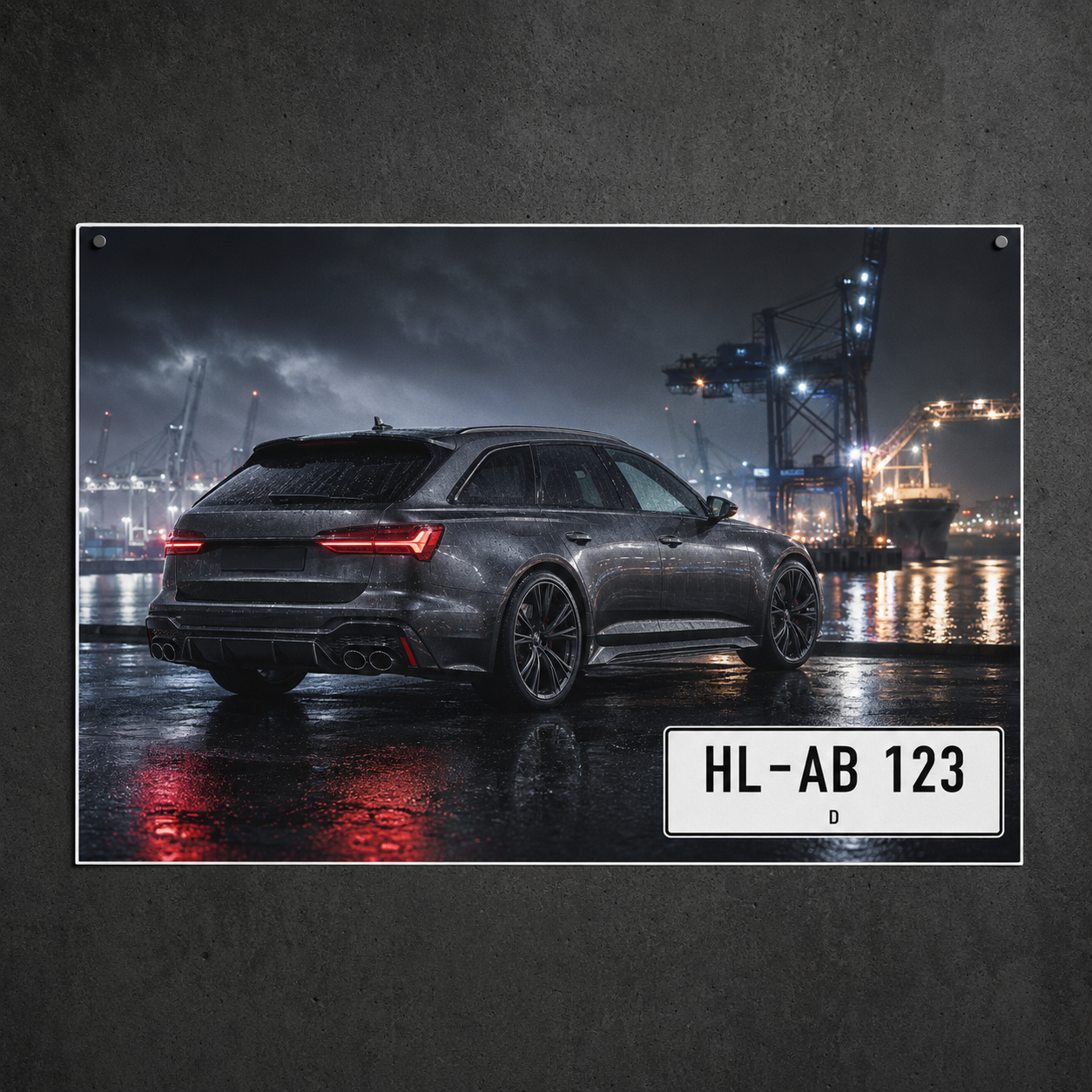 Fahrzeugposter personalisiert – dein Auto als Wandbild | ab 39,90€