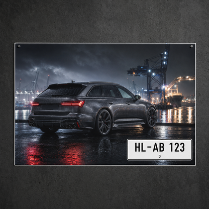Fahrzeugposter personalisiert – dein Auto als Wandbild | ab 39,90€