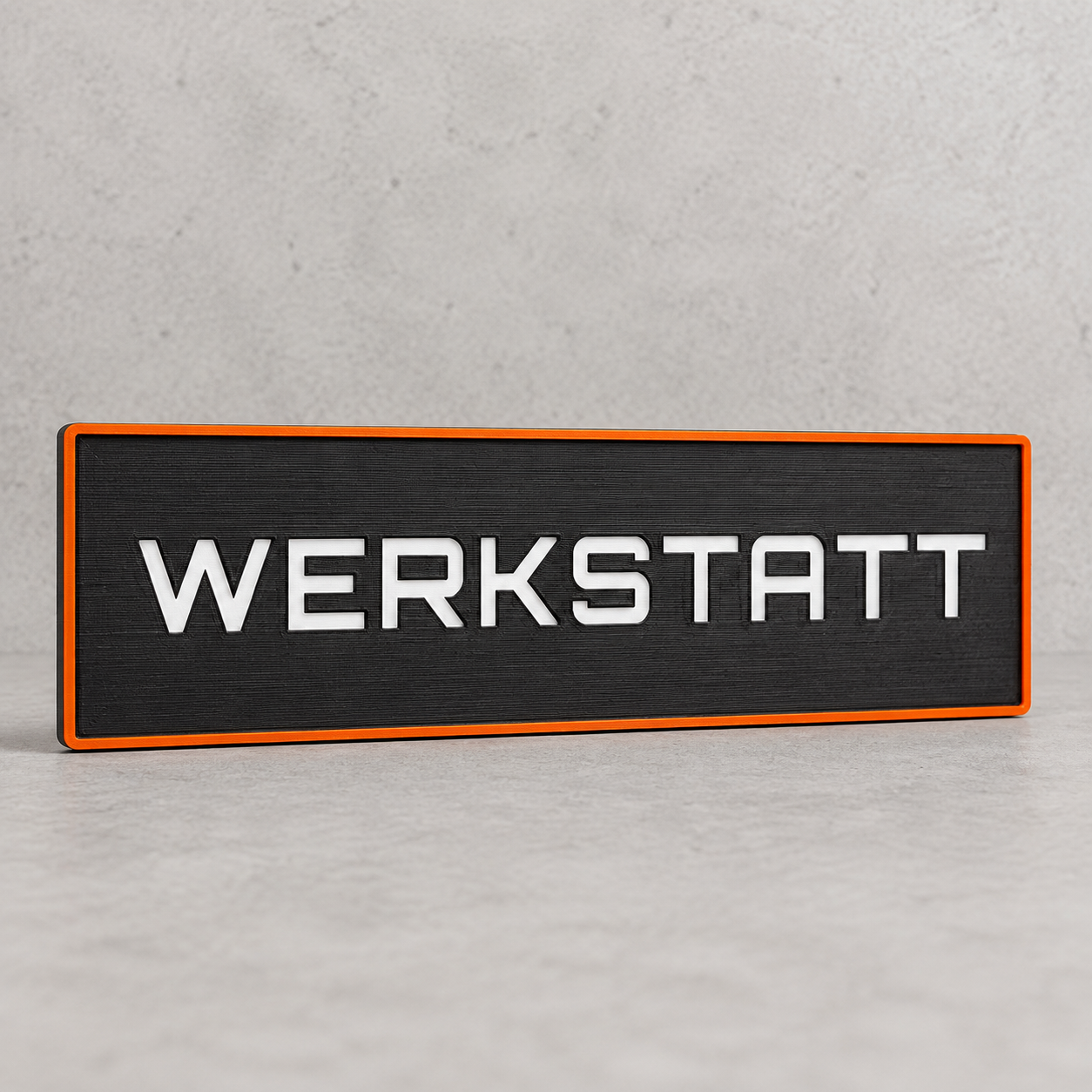 Personalisiertes 3D-Wunschtextschild – bis 25×25 cm | ab 29,99€
