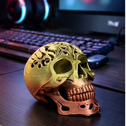3D Druck Schädel – stylische Skull Deko für Gaming & Tisch | ab 44,90€
