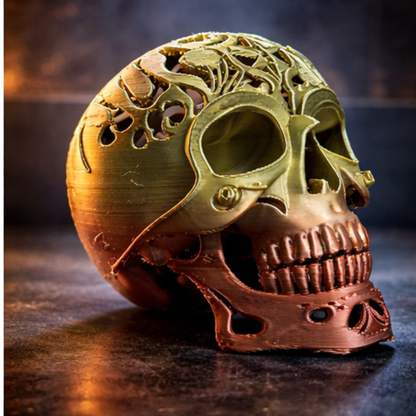 3D Druck Schädel – stylische Skull Deko für Gaming & Tisch | ab 44,90€
