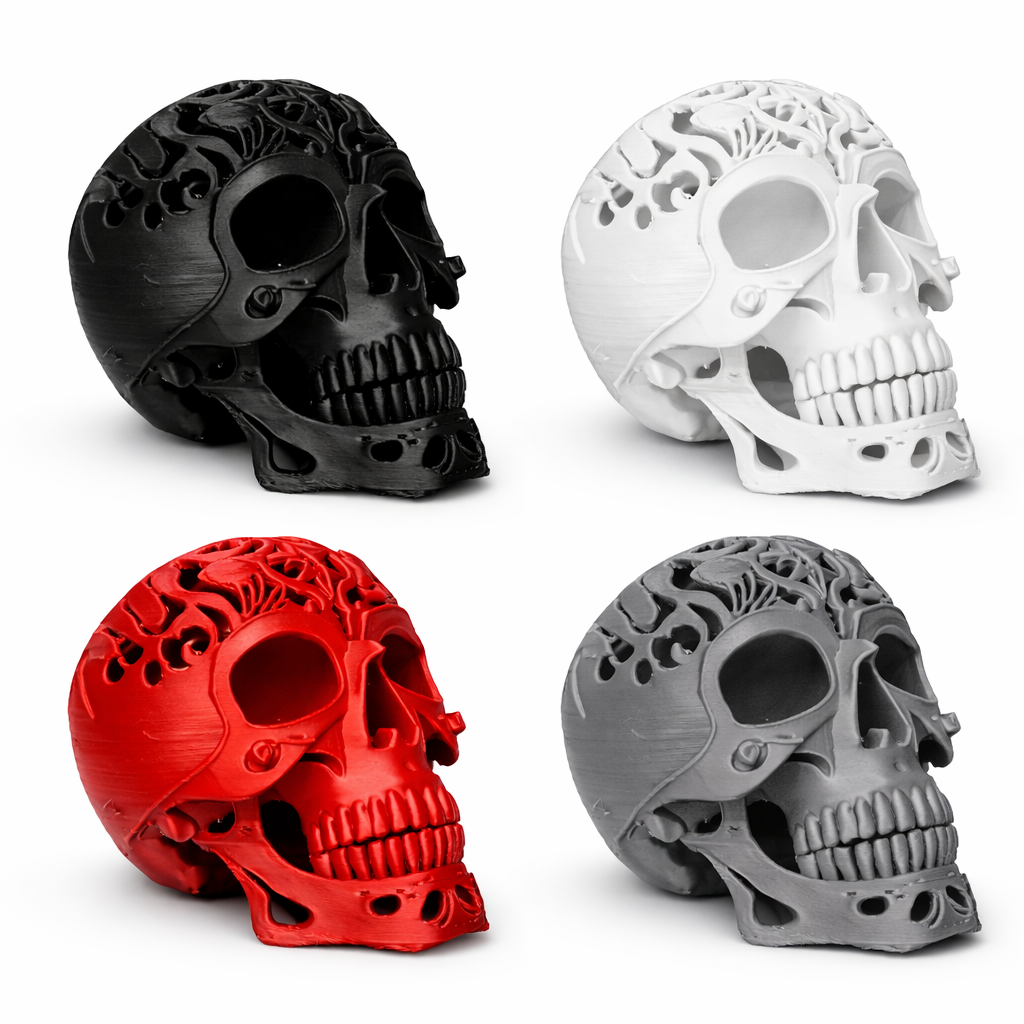 3D Druck Schädel – stylische Skull Deko für Gaming & Tisch | ab 44,90€