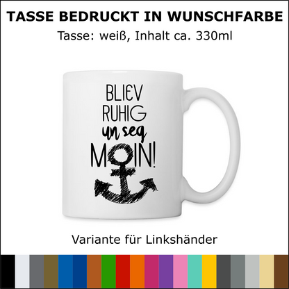 Keramiktasse “BLIEV RUHIG / MOIN" | ab 11,99€