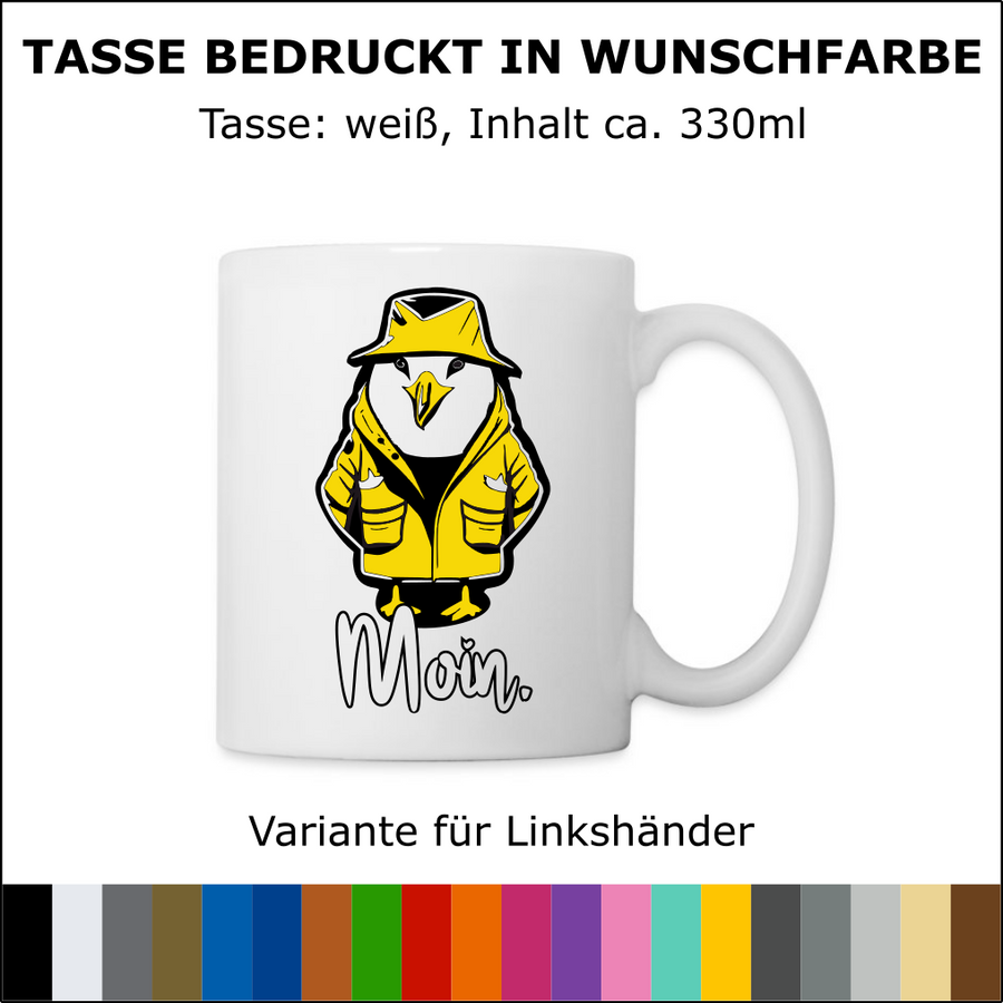 Keramiktasse “MOIN-MÖWE”