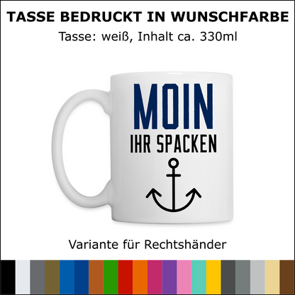 Keramiktasse “MOIN IHR SPACKEN" | ab 11,99€