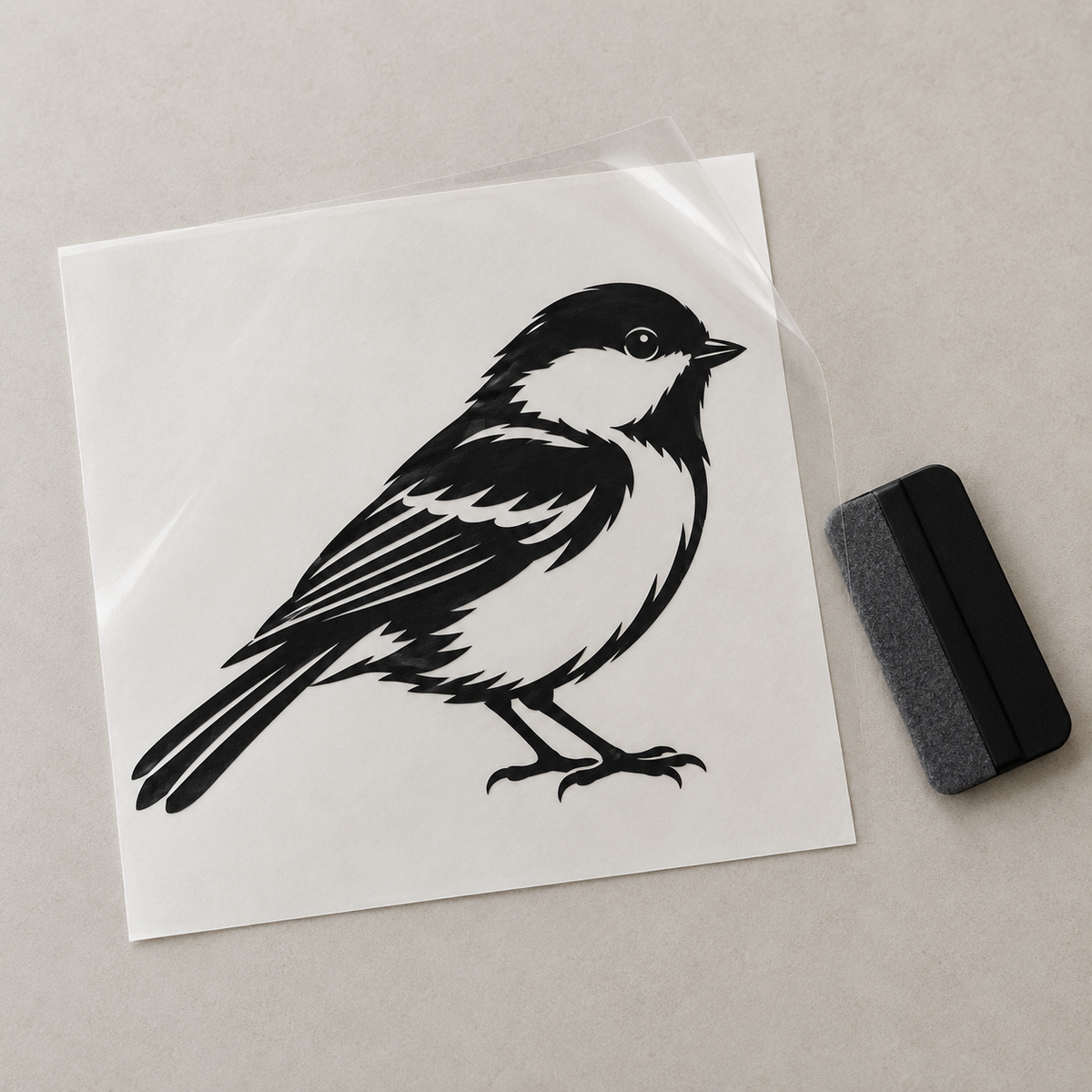 Tierportrait Aufkleber nach Foto – mit Wunschtext | ab 29,90€